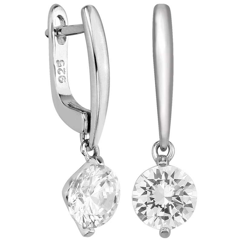 Серьги из серебра 925 пробы