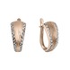 Серьги из золота 585 пробы