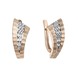 Серьги из золота 585 пробы