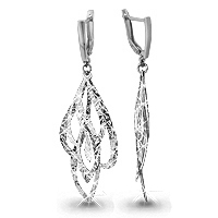 Серьги из золота 585 пробы