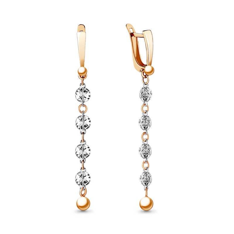 Серьги из золота 585 пробы