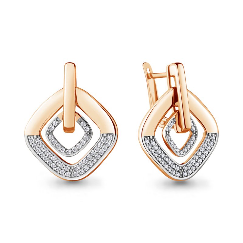 Серьги из золота 585 пробы