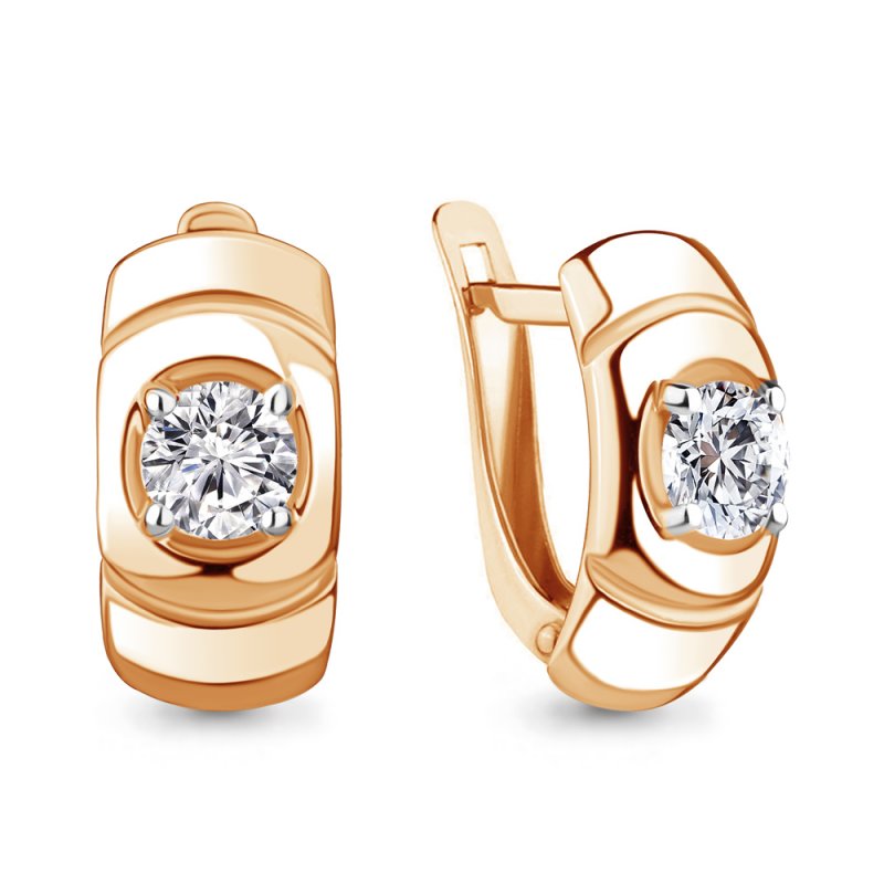 Серьги из золота 585 пробы