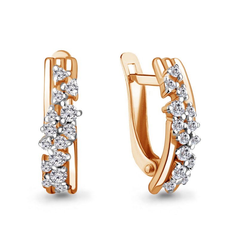 Серьги из золота 585 пробы