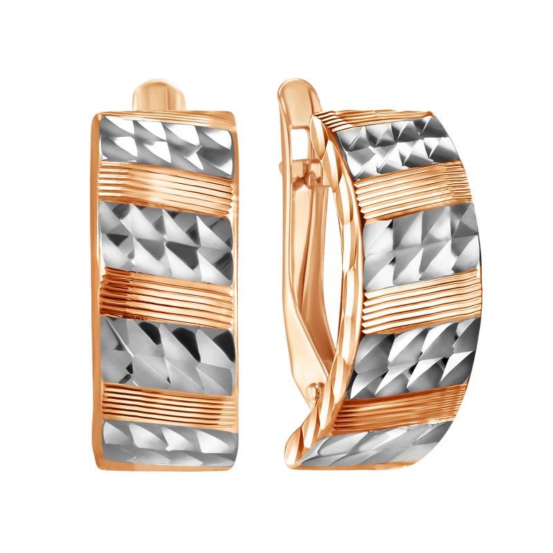 Срг02-01 Серьги 585