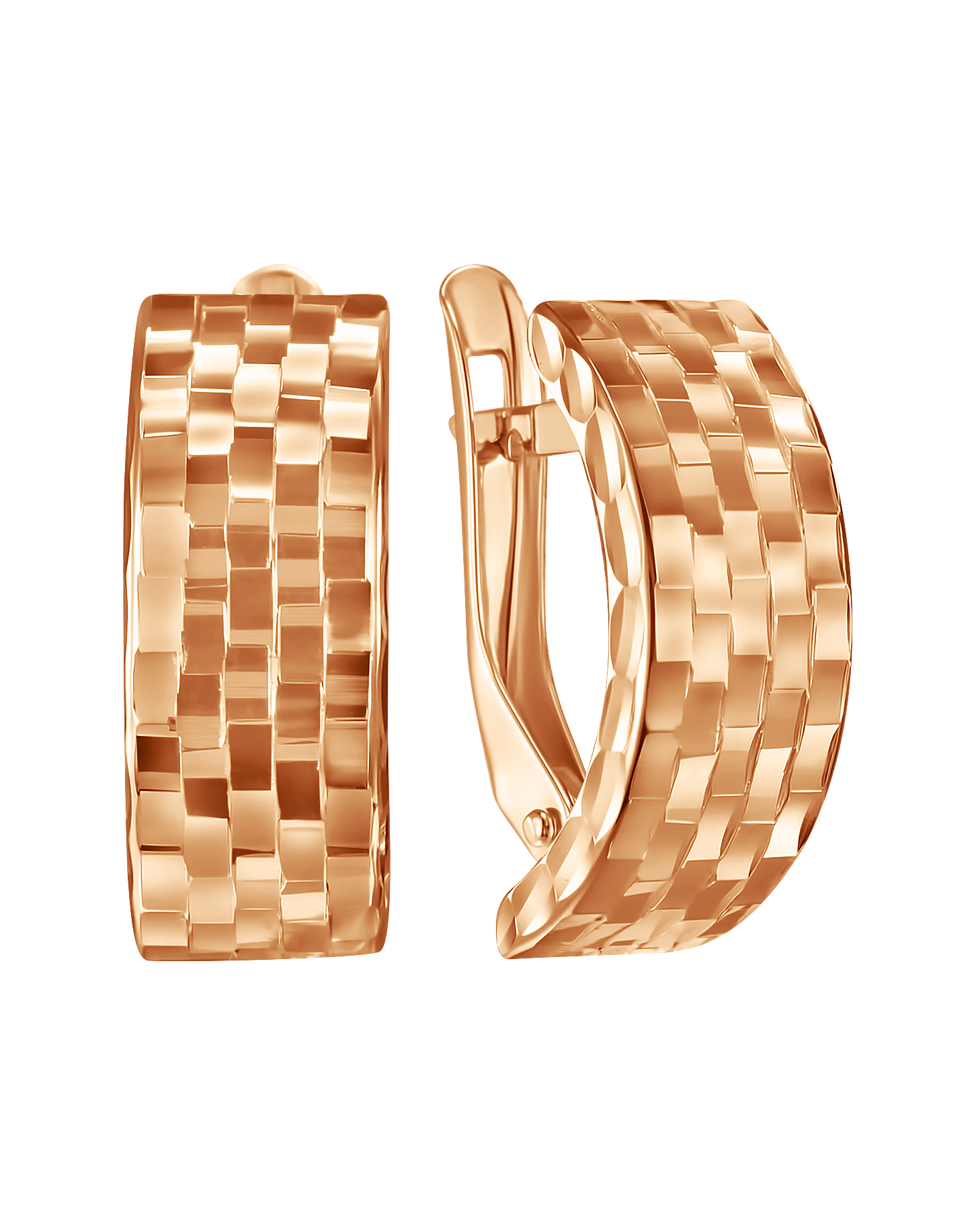 Срг02-08/з585 Серьги 585