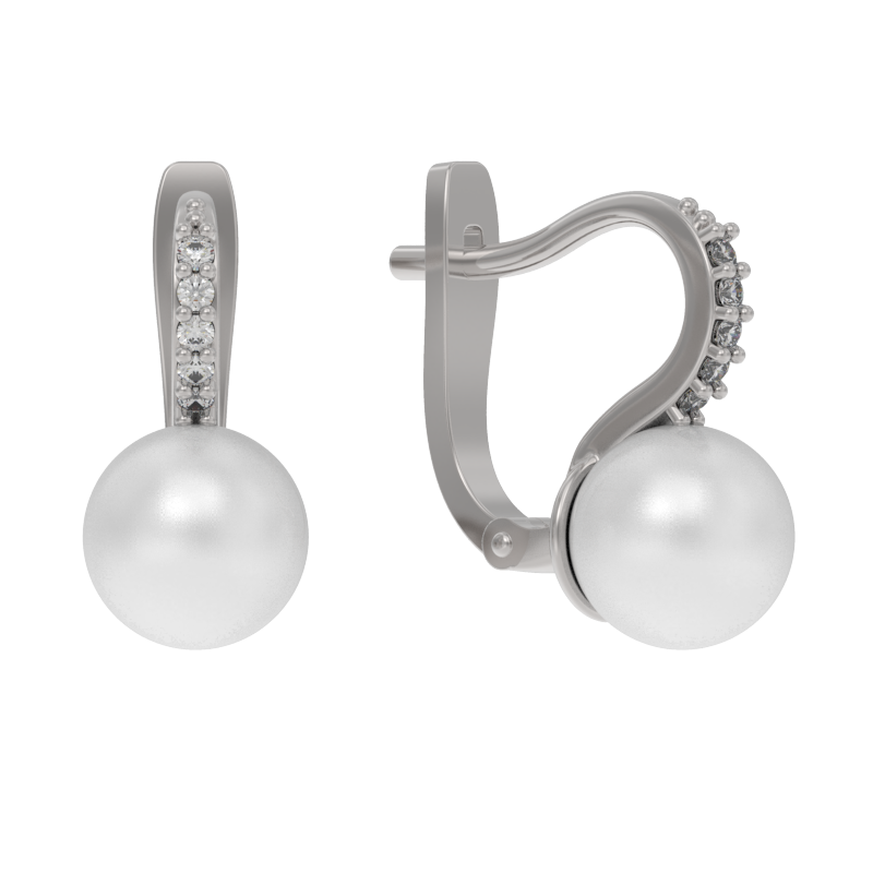 Серьги из серебра 925 пробы