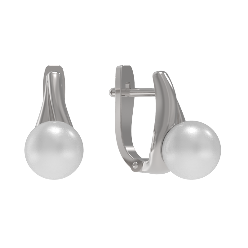 Серьги из серебра 925 пробы