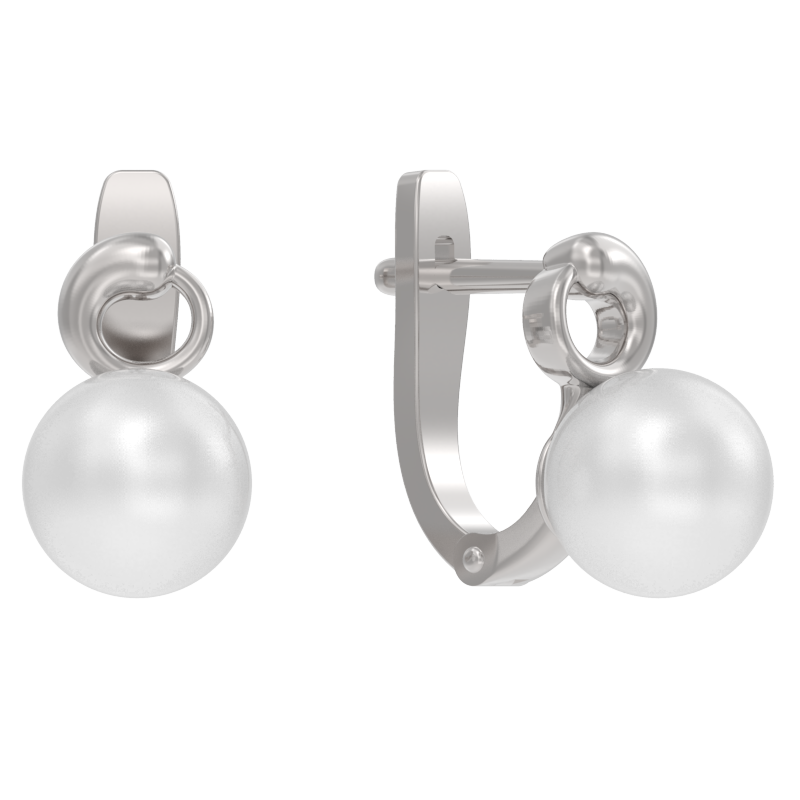 Серьги из серебра 925 пробы