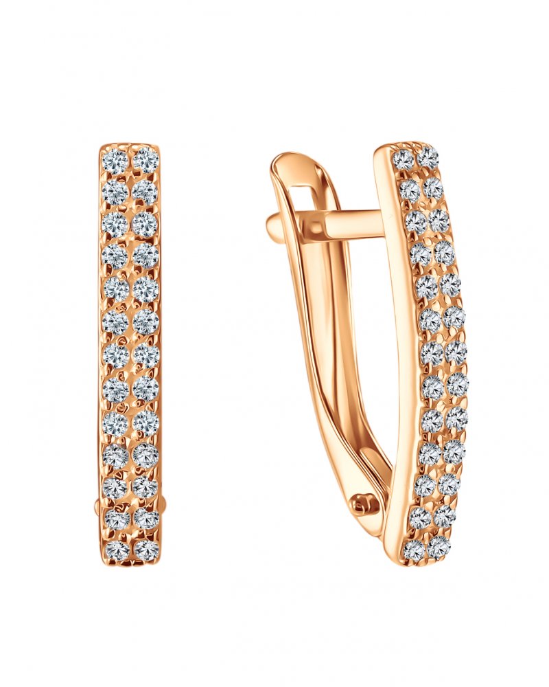 Серьги из золота 585 пробы