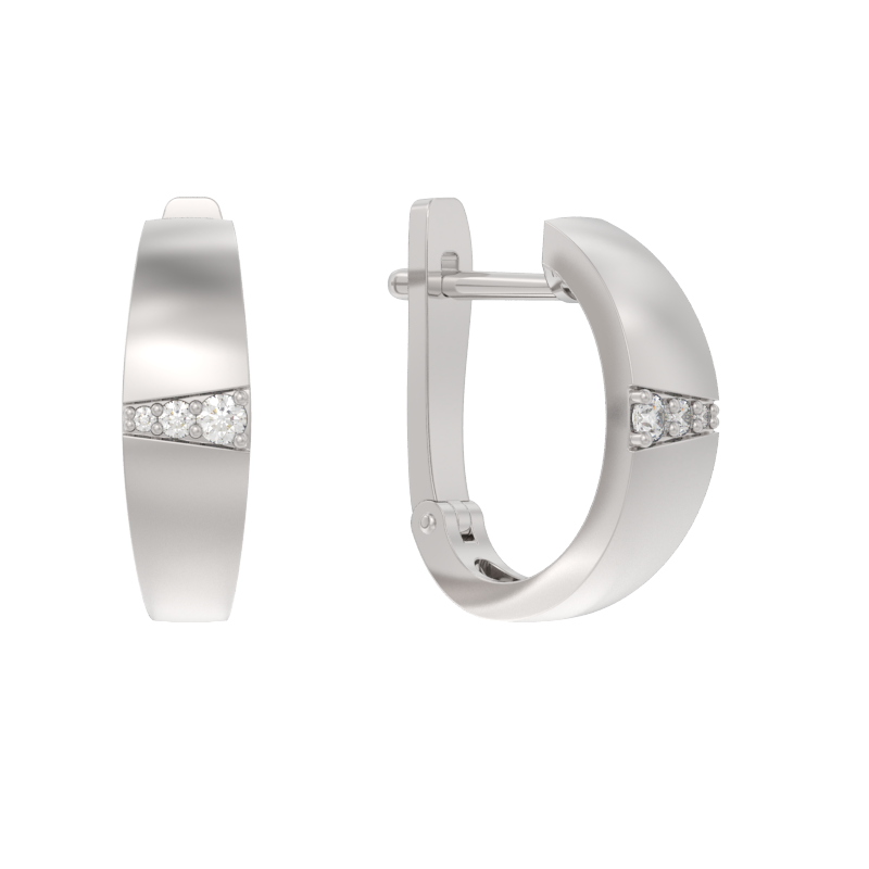 Серьги из серебра 925 пробы