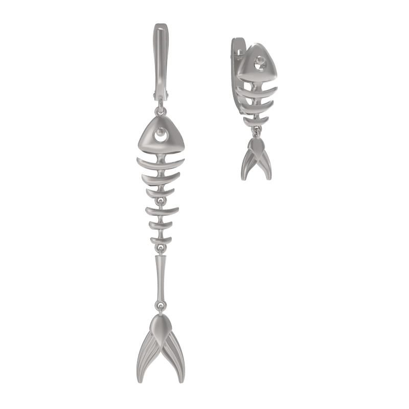 Серьги из серебра 925 пробы