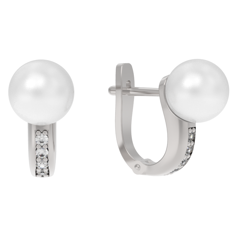 Серьги из серебра 925 пробы