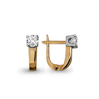 Серьги из золота 585 пробы