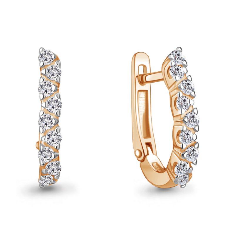 Серьги из золота 585 пробы
