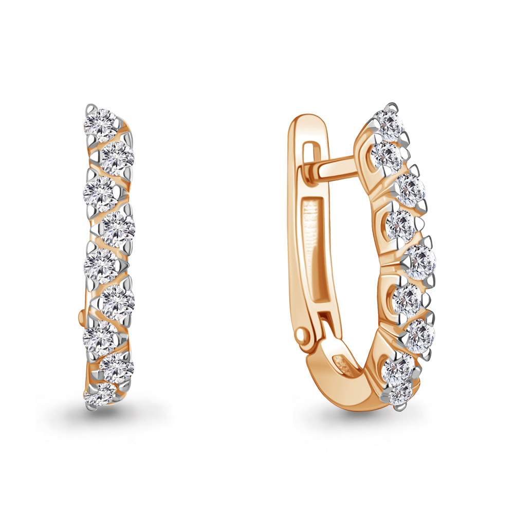 Серьги из золота 585 пробы