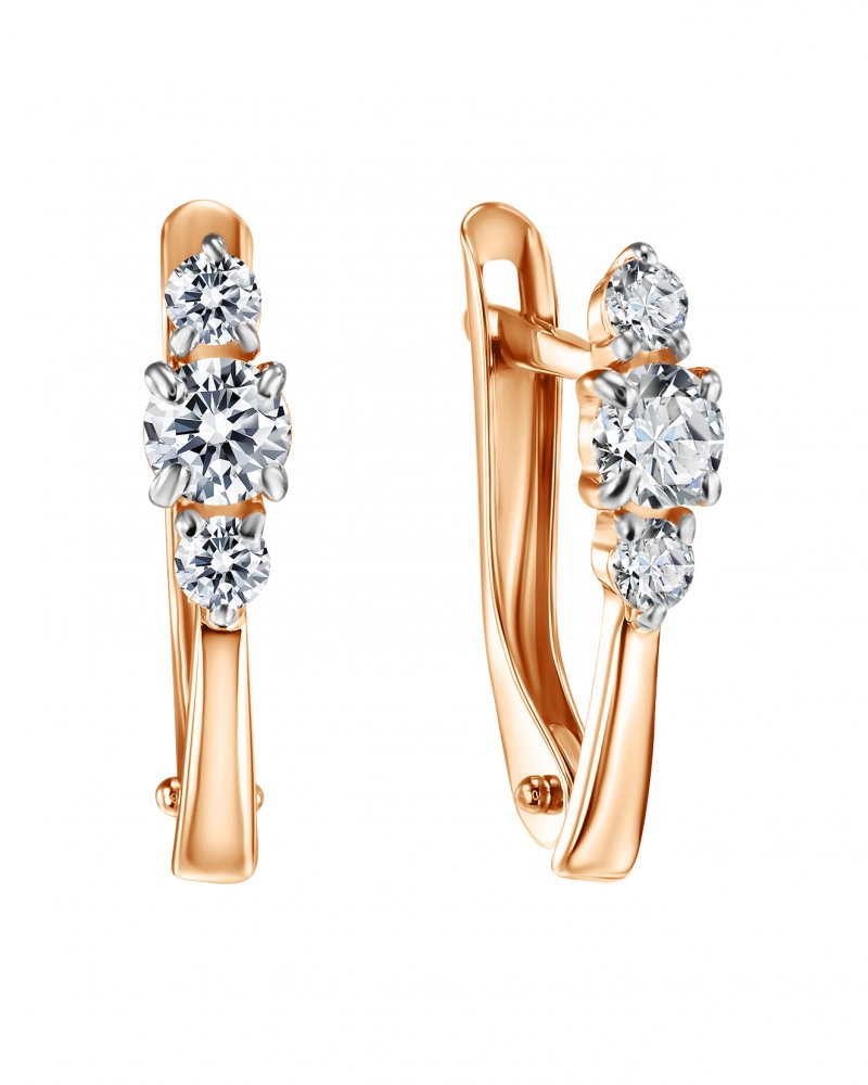 Серьги из золота 585 пробы