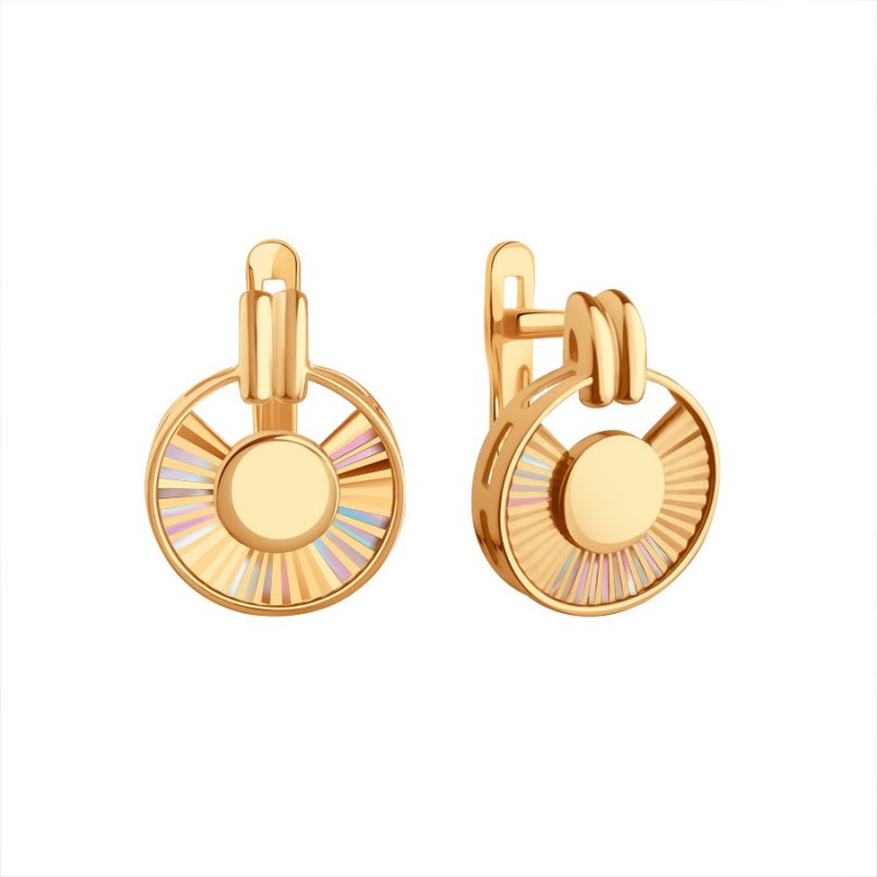 Т10062Г451 Серьги 585