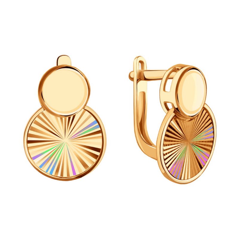 Т10062Г952 Серьги 585