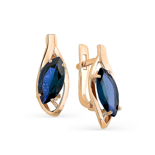 02-2-146-0400-010 Серьги 585