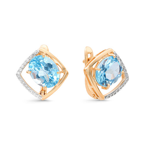 02-1-524-0101-011 Серьги 585