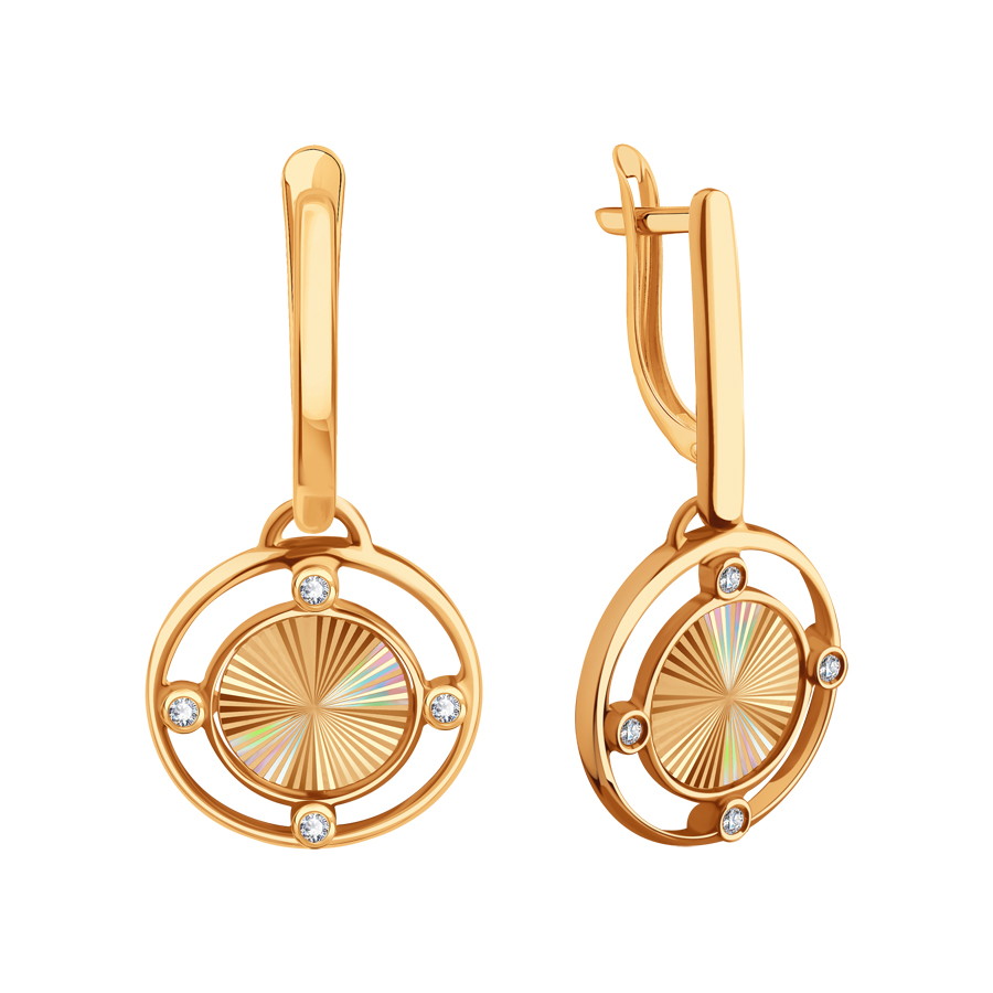 Т10262Г452 Серьги 585