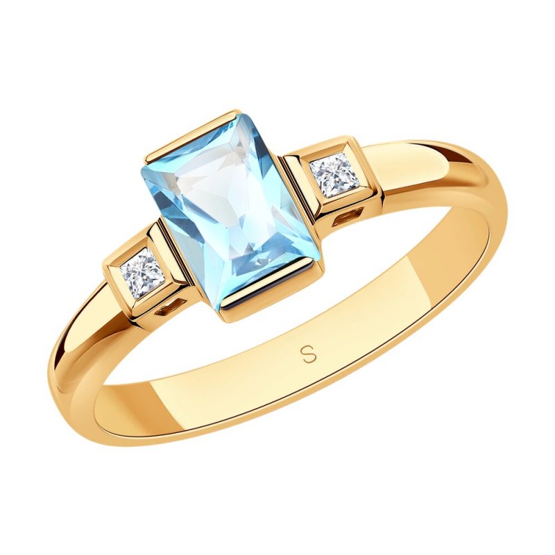 717027 Кольцо 585