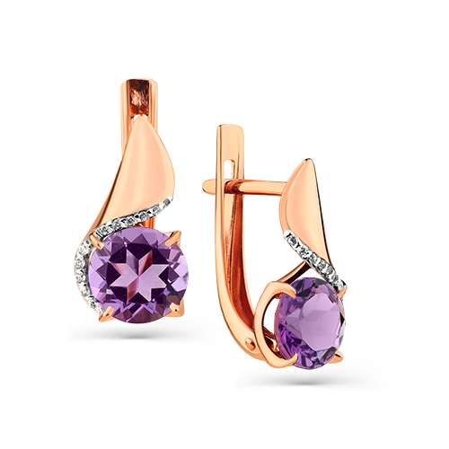 02-3-217-0201-011 Серьги 585