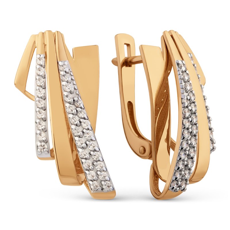 033372-1102 Серьги 585