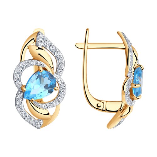 724644 Серьги 585