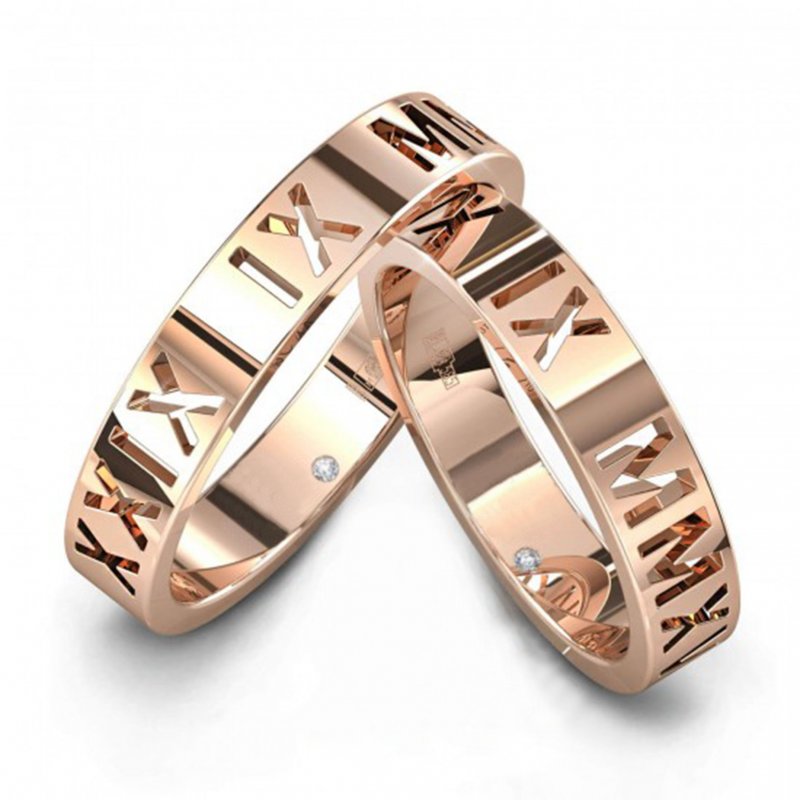 586Р Кольцо обручальное 585