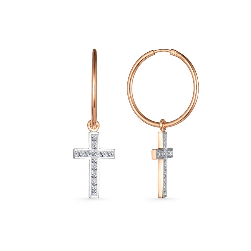 2035003 Серьги конго 585