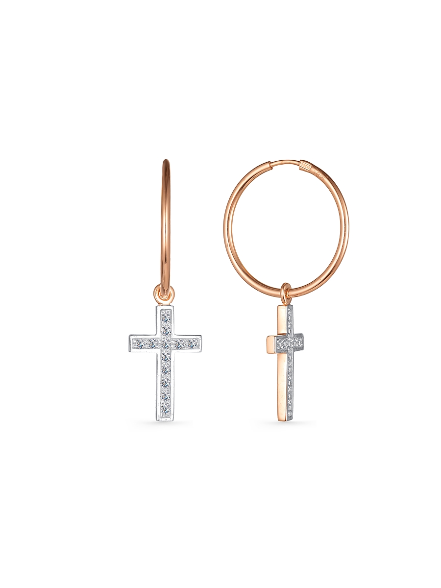 2035003 Серьги конго 585