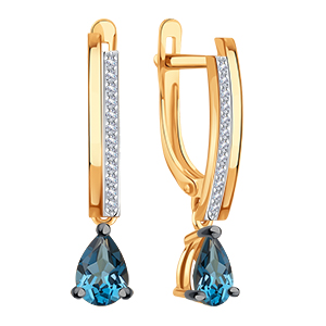 Т14702Г233 Серьги 585