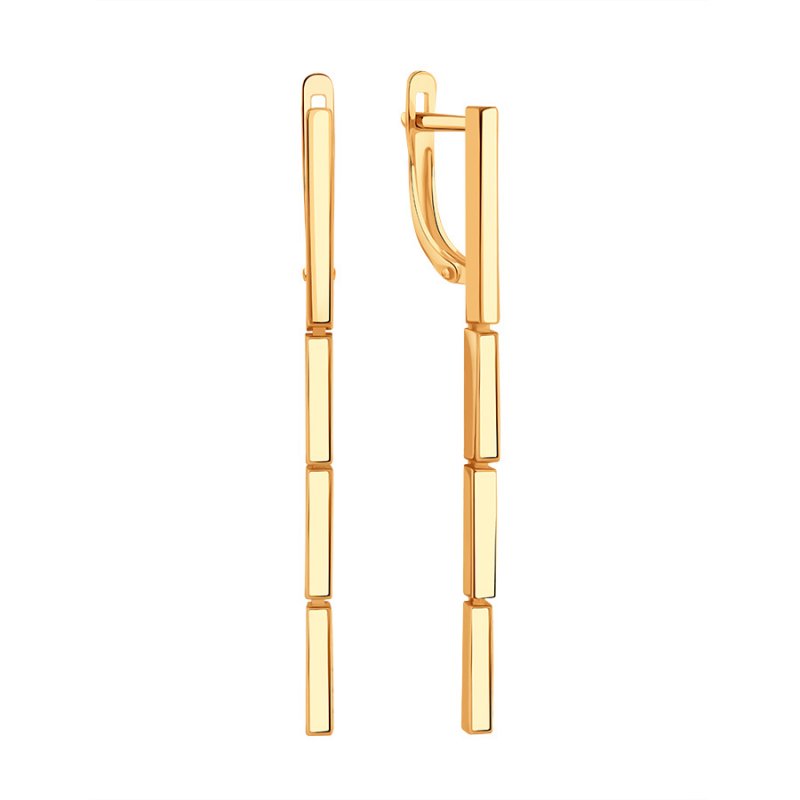 Т10002В651 Серьги 585