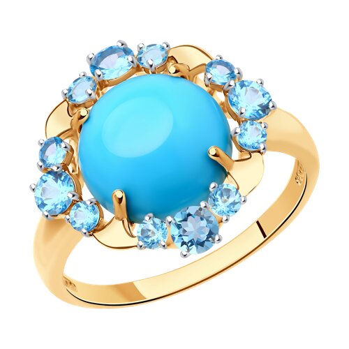 714088 Кольцо 585