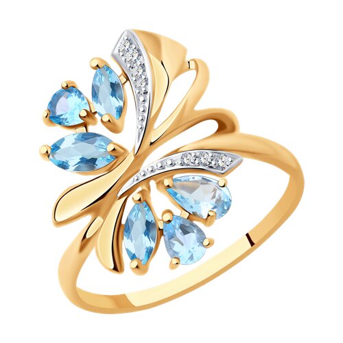 714736 Кольцо 585