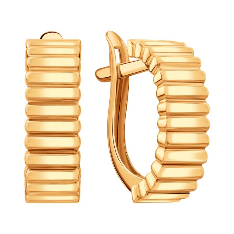 Серьги из золота 585 пробы