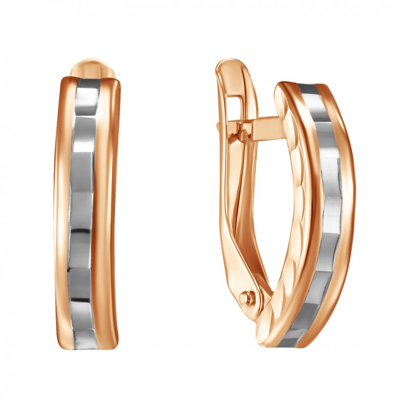 Срг01-05 Серьги 585