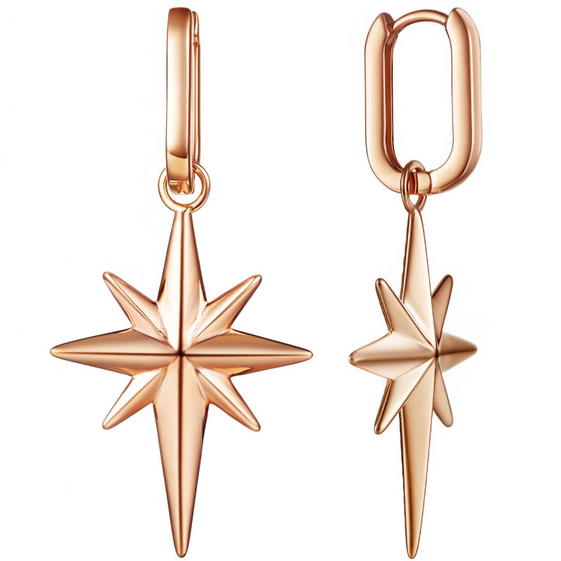 Серьги из золота 585 пробы