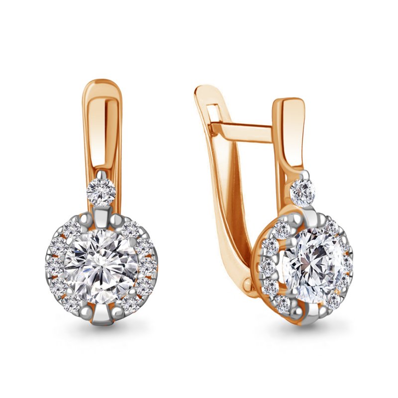 Серьги из золота 585 пробы