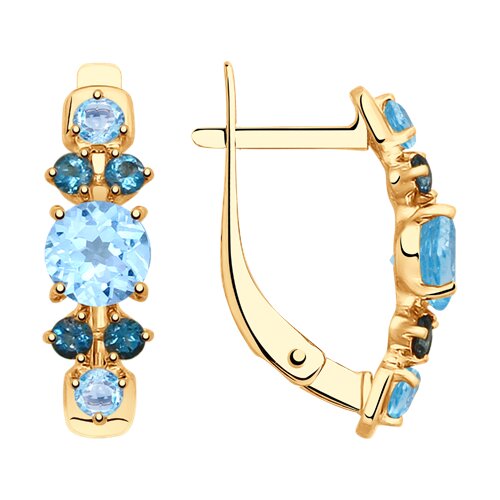 725352 Серьги 585