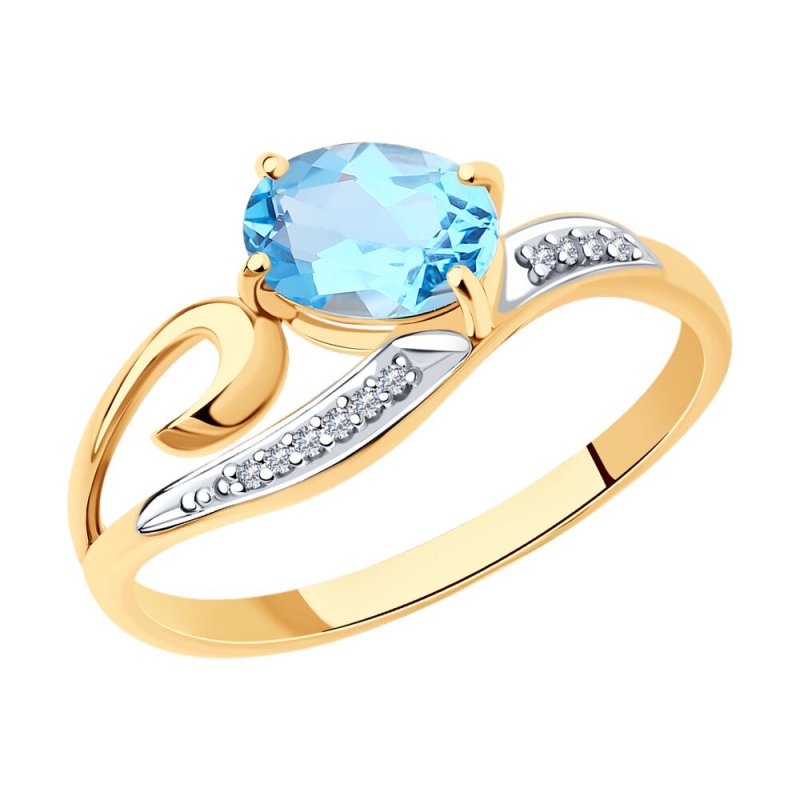 713841 Кольцо 585