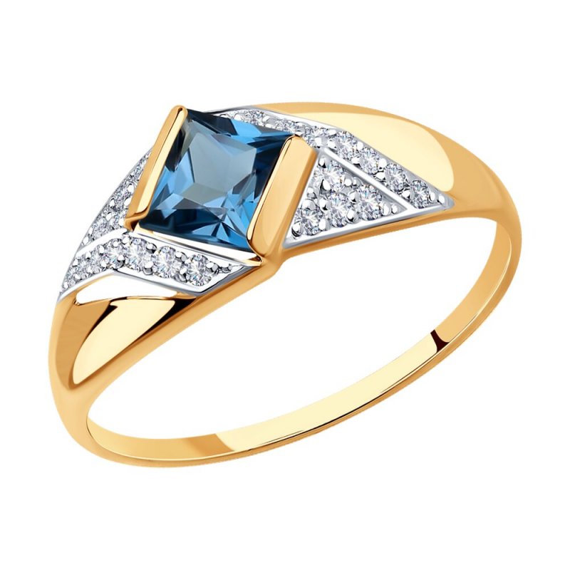 714695 Кольцо 585