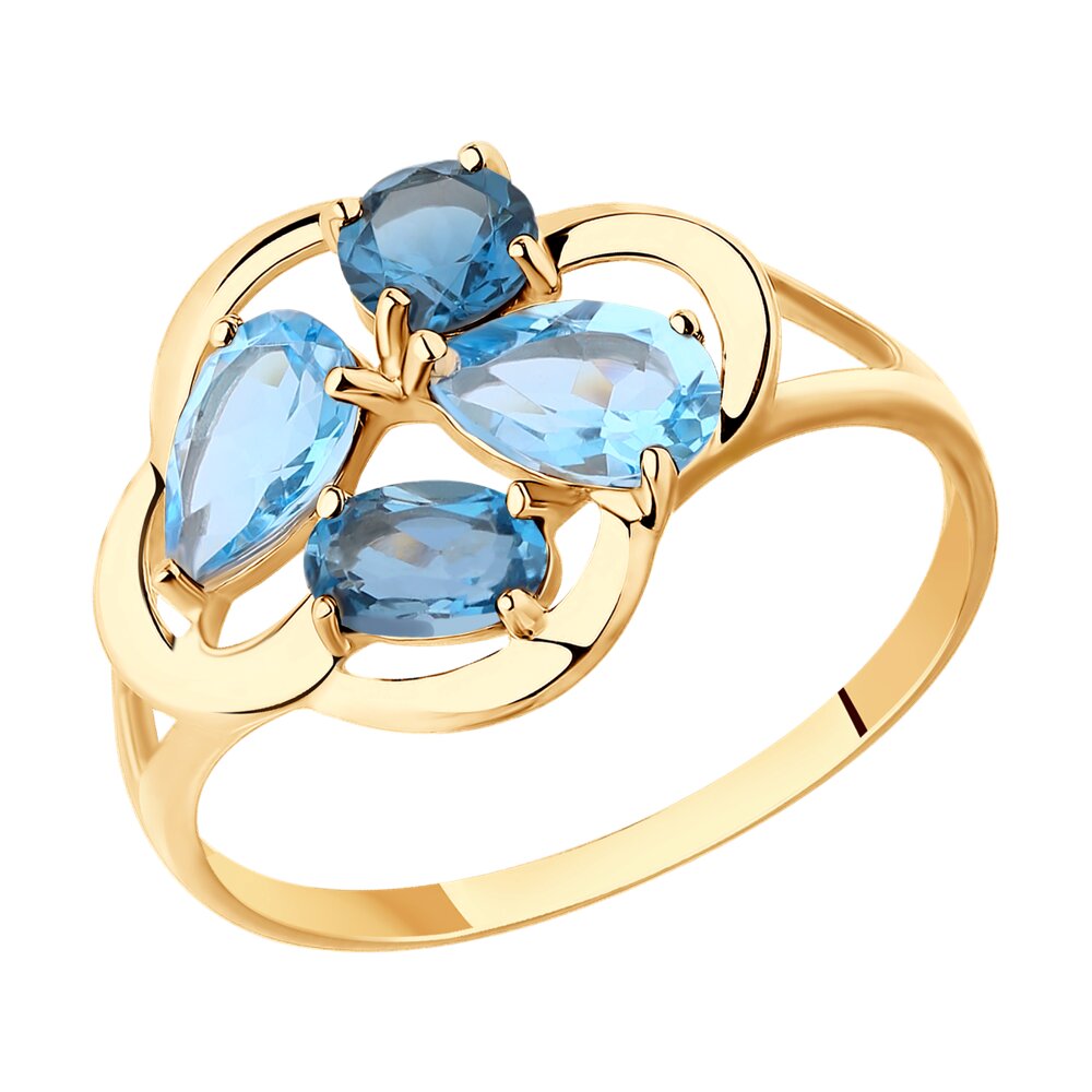 715394 Кольцо 585