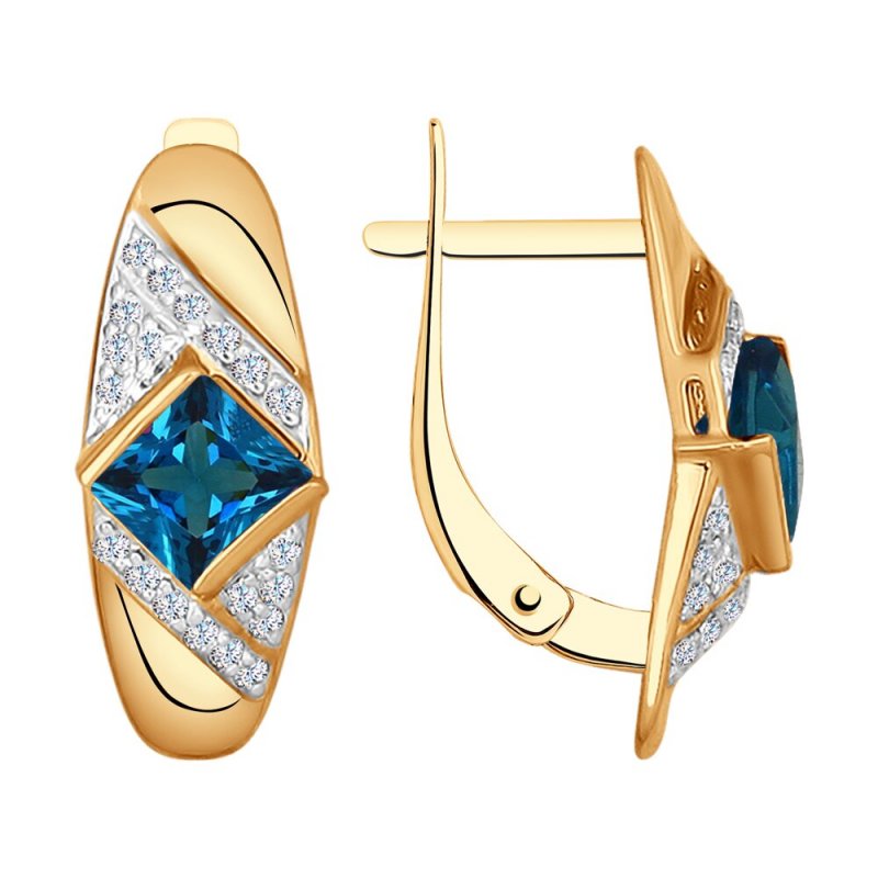 724843 Серьги 585