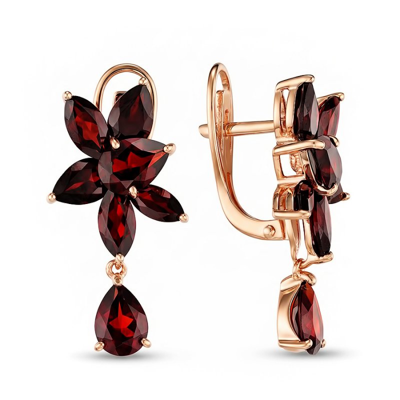 Серьги из золота 585 пробы