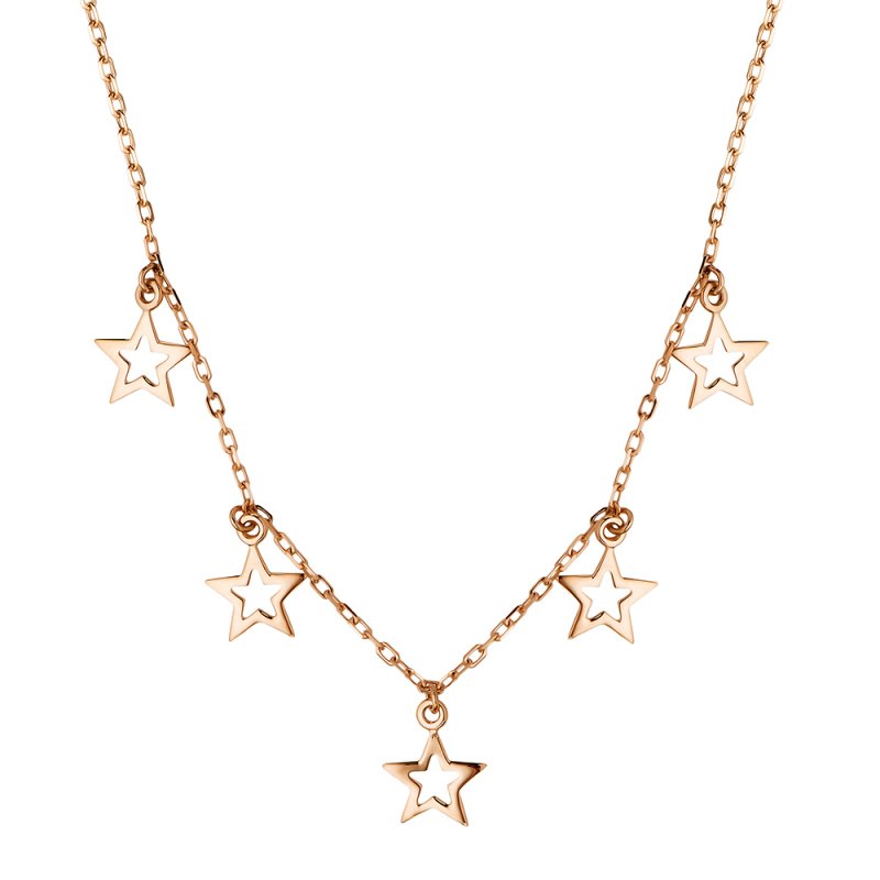 Золотое колье 585 пробы