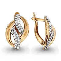 41796А Серьги 585