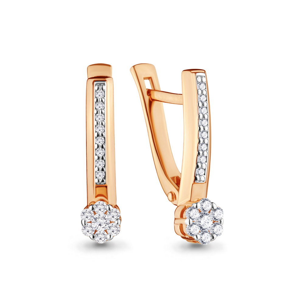 420601А Серьги 585